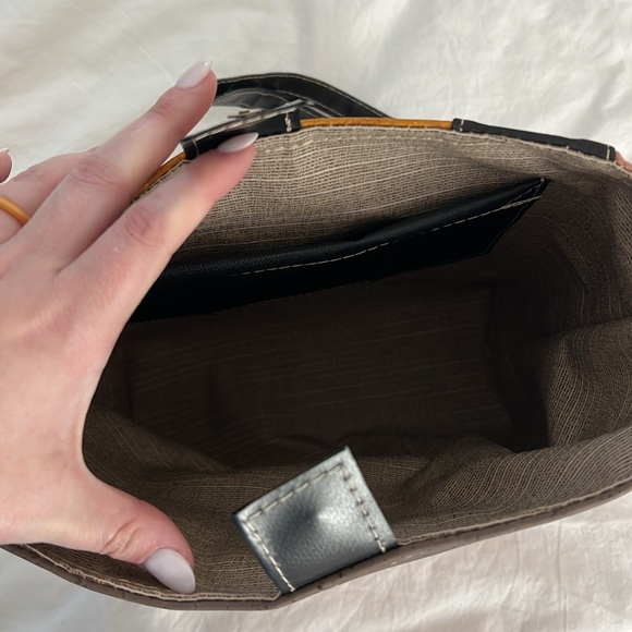 NWOT Cole Klutch Color Block Satchel - Picture 8 of 9